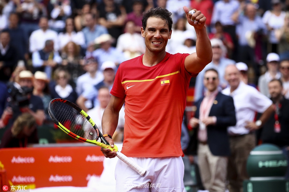 拉沃尔杯绝杀戴维斯杯，纳达尔惊艳四座