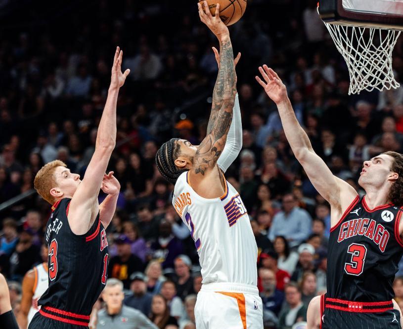 公牛绝杀山西队,布克高光表现 公牛绝杀山西队,布克高光表现