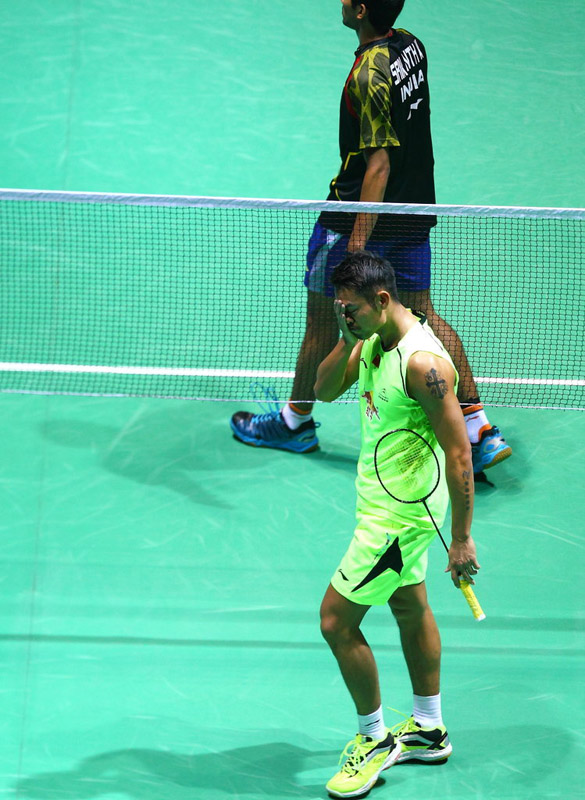 印度羽毛球队翻盘英格兰羽毛球队，林丹送出助攻